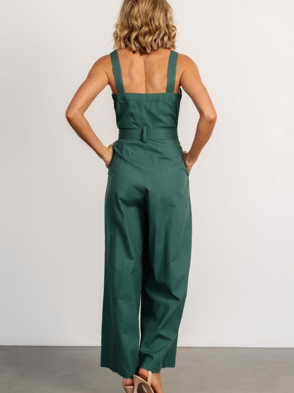 Baltic Born Hartford Jumpsuit | Green Size MM - Picture 4 of 5